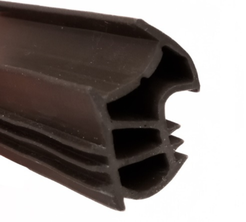 Uszczelka do ościeżnic stalowych brązowa Z14-0008 TPE