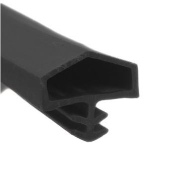 Czarna uszczelka do drzwi wewnętrznych z TPE