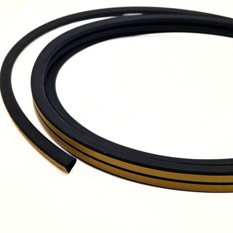 Uszczelka samoprzylepna 8x10mm czarna kształt "D" Z7-0001 - obrazek 4