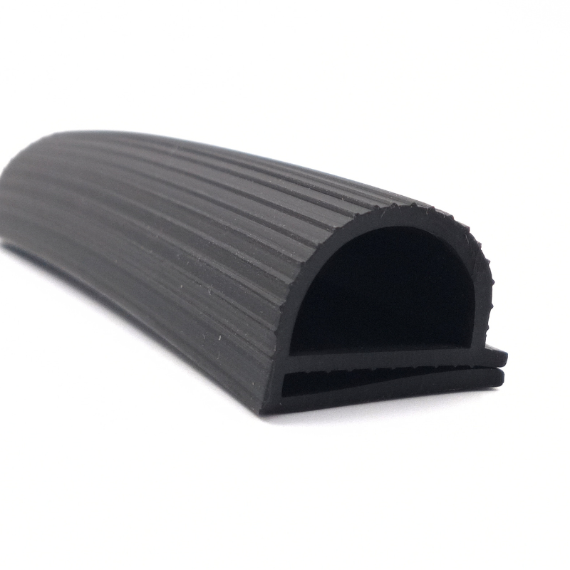 Uszczelka drzwi chłodni czarna PVC profil e 20 mm