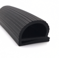 Uszczelka drzwi chłodni czarna PVC profil e 24 mm