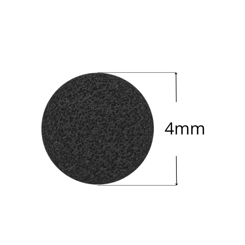 Sznur gumowy EPDM miękki fi 4mm Z21-0022 - obrazek 2