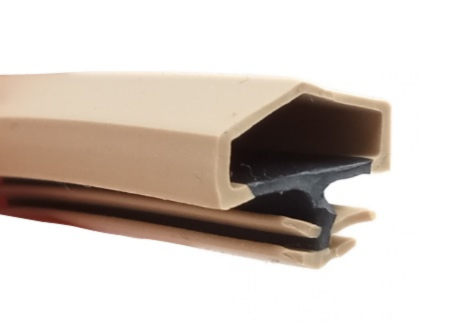 Beżowa uszczelka do drzwi wewnętrznych z TPE