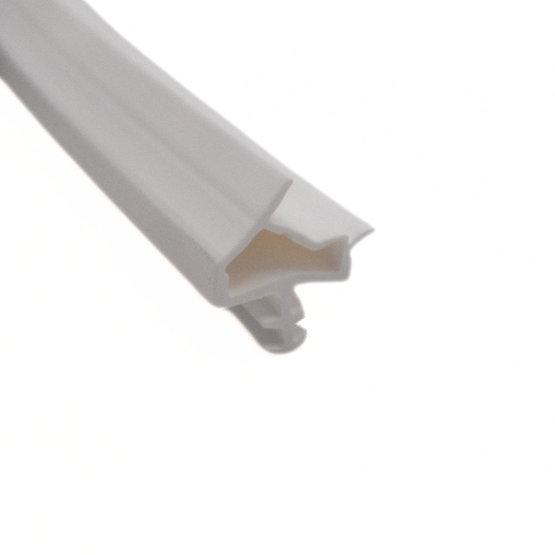 Uszczelka drzwiowa wewnętrzna TPE wciskana we frez biała