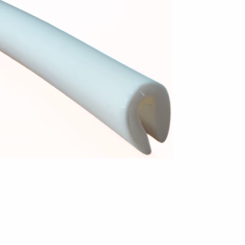 Uszczelka krawędziowa samoprzylepna PVC, profil U, na rant 1–3 mm (1 mb) biała