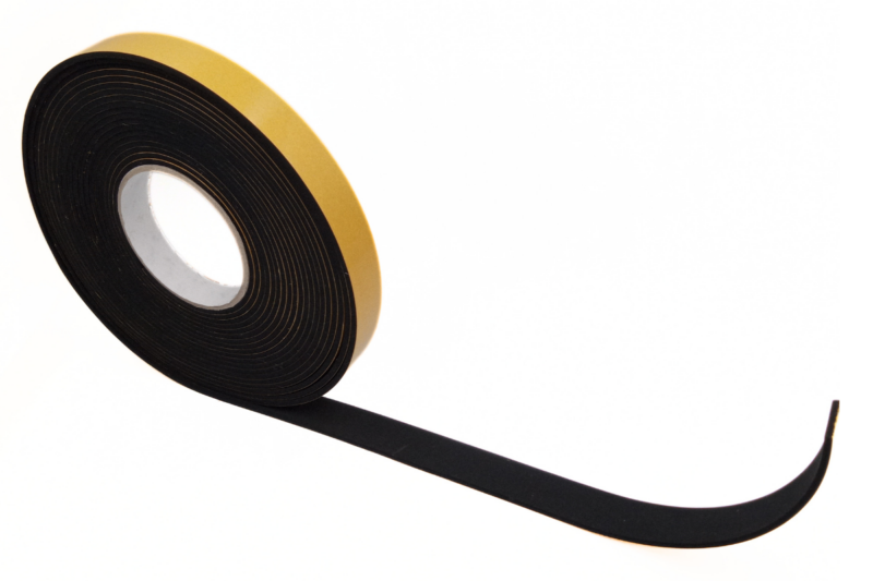 Mikroguma EPDM samoprzylepna taśma uszczelniająca 4x20mm Z20-0011